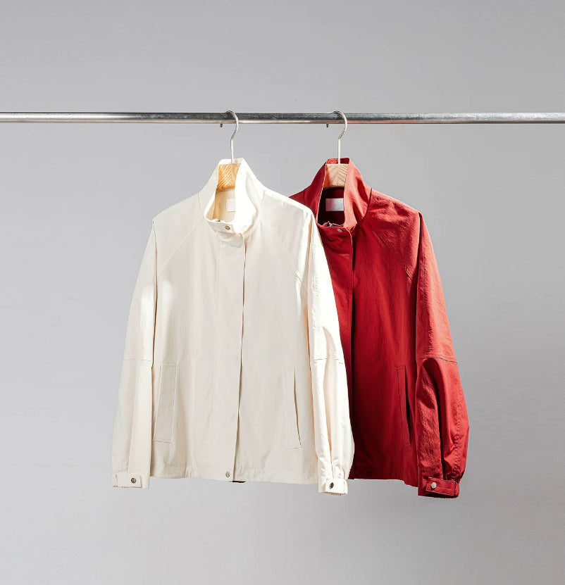Damen Bomberjacke mit lockerer Passform und praktischem Reißverschluss - J&B - 2 - Annoboutique