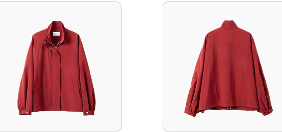 Damen Bomberjacke mit lockerer Passform und praktischem Reißverschluss - J&B - 6 - Annoboutique