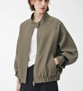 Stylische Damen Bomberjacke mit praktischem Reißverschluss - J&B - 7 - Annoboutique