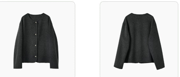 Elegante Damenjacke mit Knopfdetails - J&B - 2 - Annoboutique