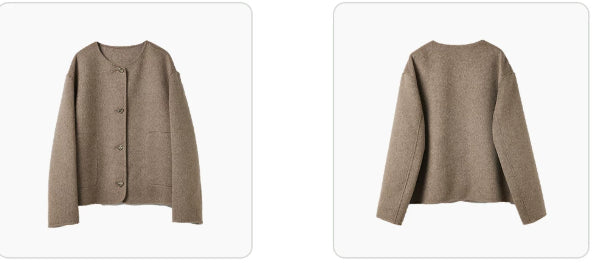 Elegante Damenjacke mit Knopfdetails - J&B - 7 - Annoboutique