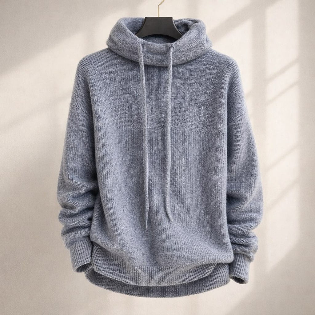 Stylischer Damen-Hoodie mit Wasserfallkragen und lässiger Passform - J&B - 2 - Annoboutique