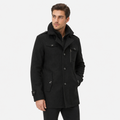 Klassischer Peacoat Herren mit modischem Kragen und figurschmeichelnder Passform | A&B - 3 - Annoboutique