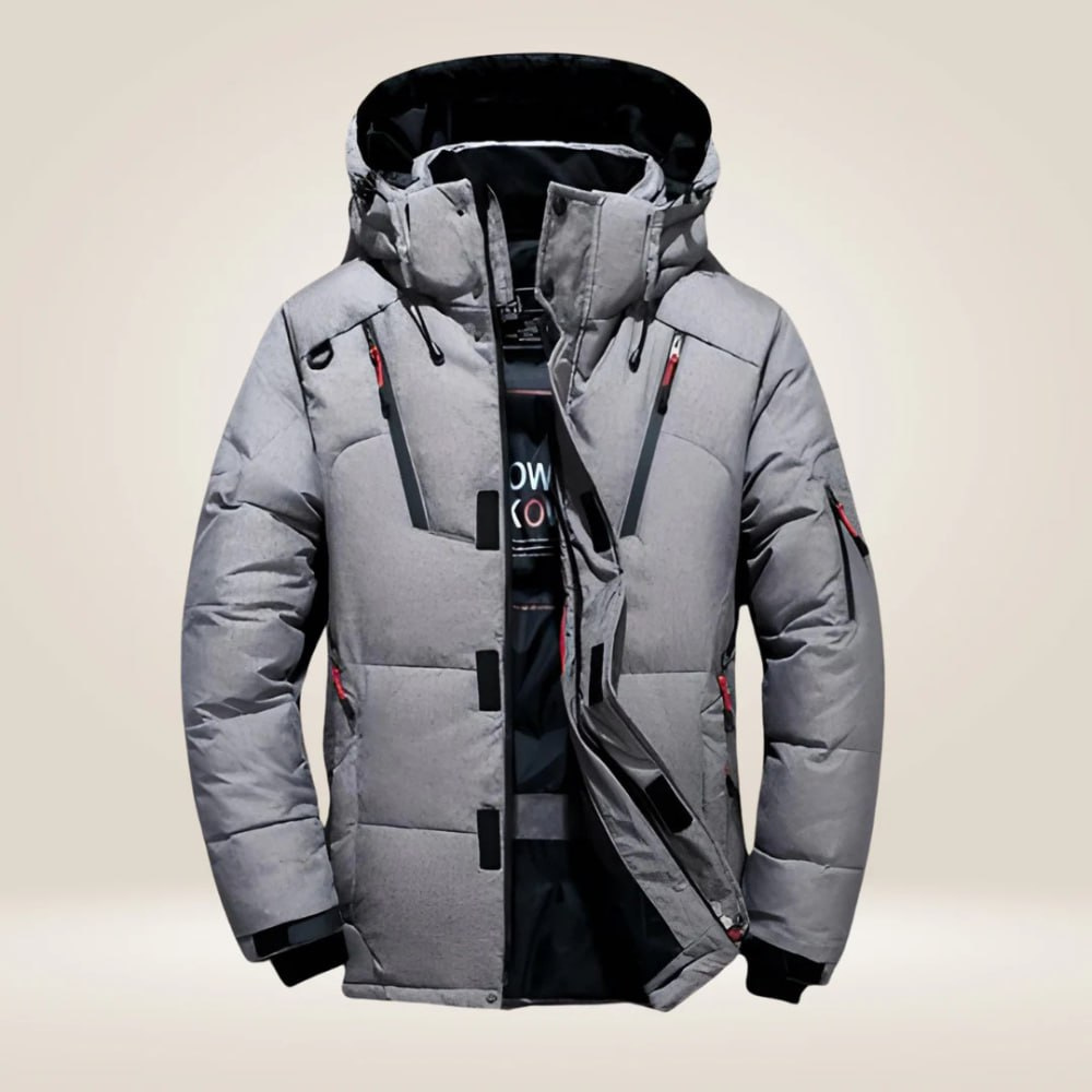Funktionale Herrenjacke mit isolierender Wärme und praktischen Taschen | A&B - 2 - Annoboutique
