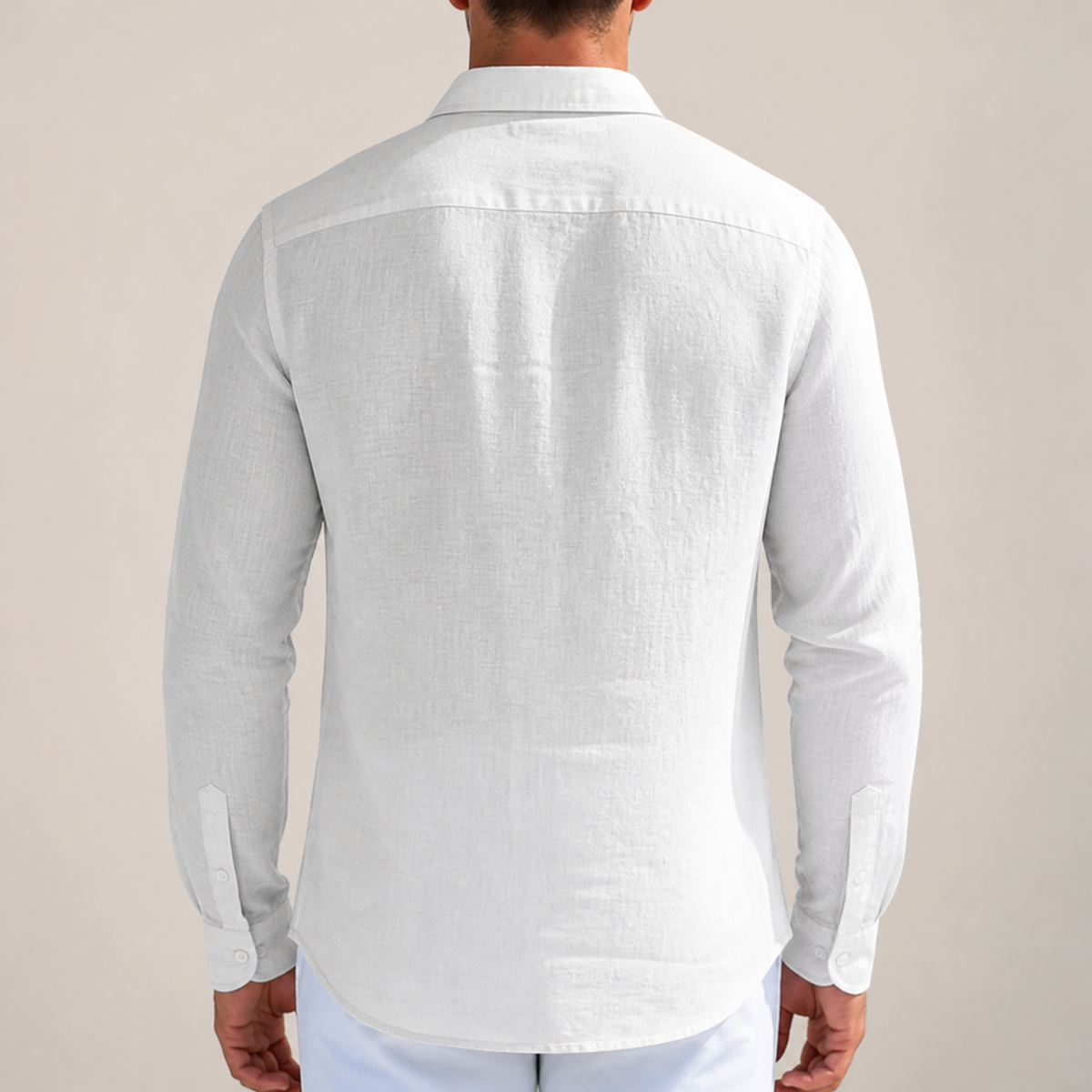 Herrenhemd mit strukturiertem Design und schmalem Schnitt | A&B - 5 - Annoboutique