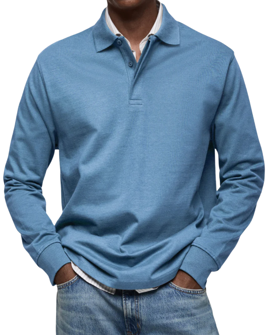 Herren Poloshirt mit modernem Schnitt und lässigem Look | A&B - 1 - Annoboutique