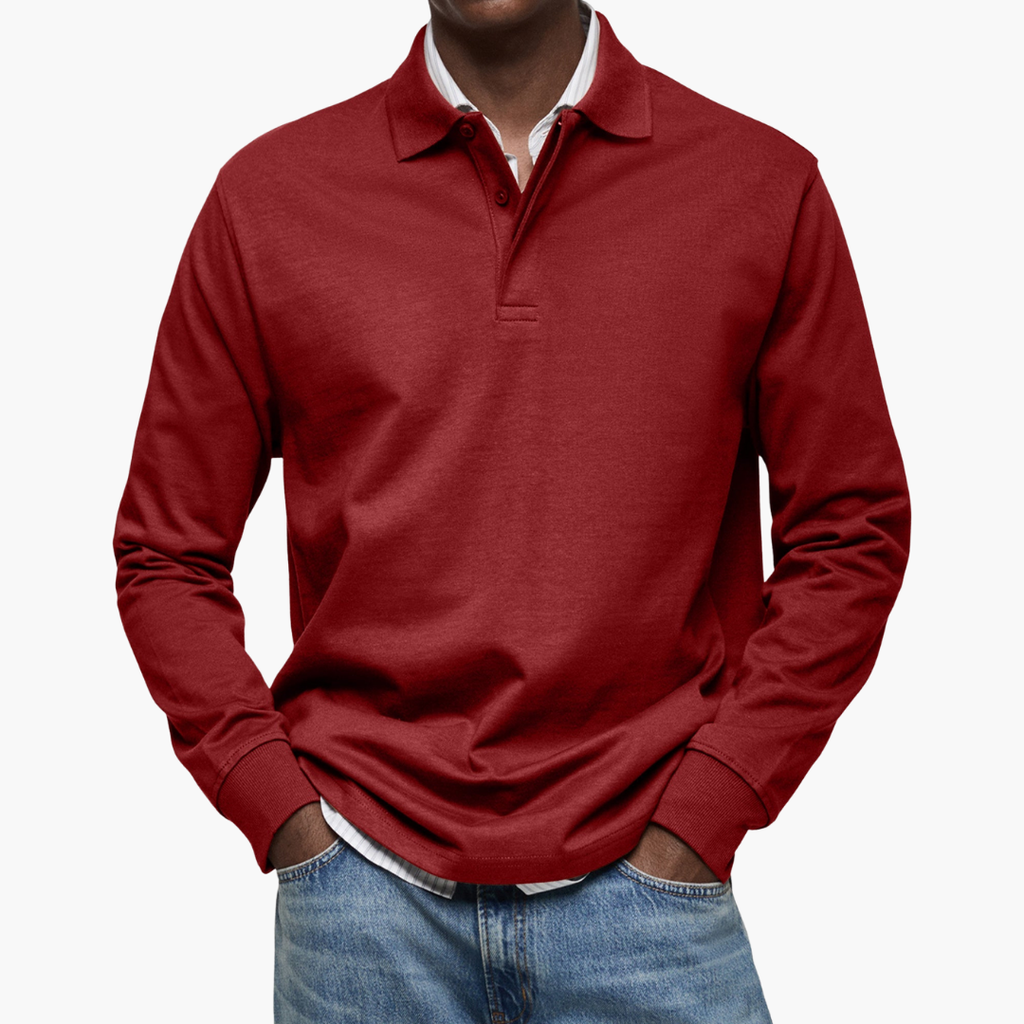 Herren Poloshirt mit modernem Schnitt und lässigem Look | A&B - 4 - Annoboutique