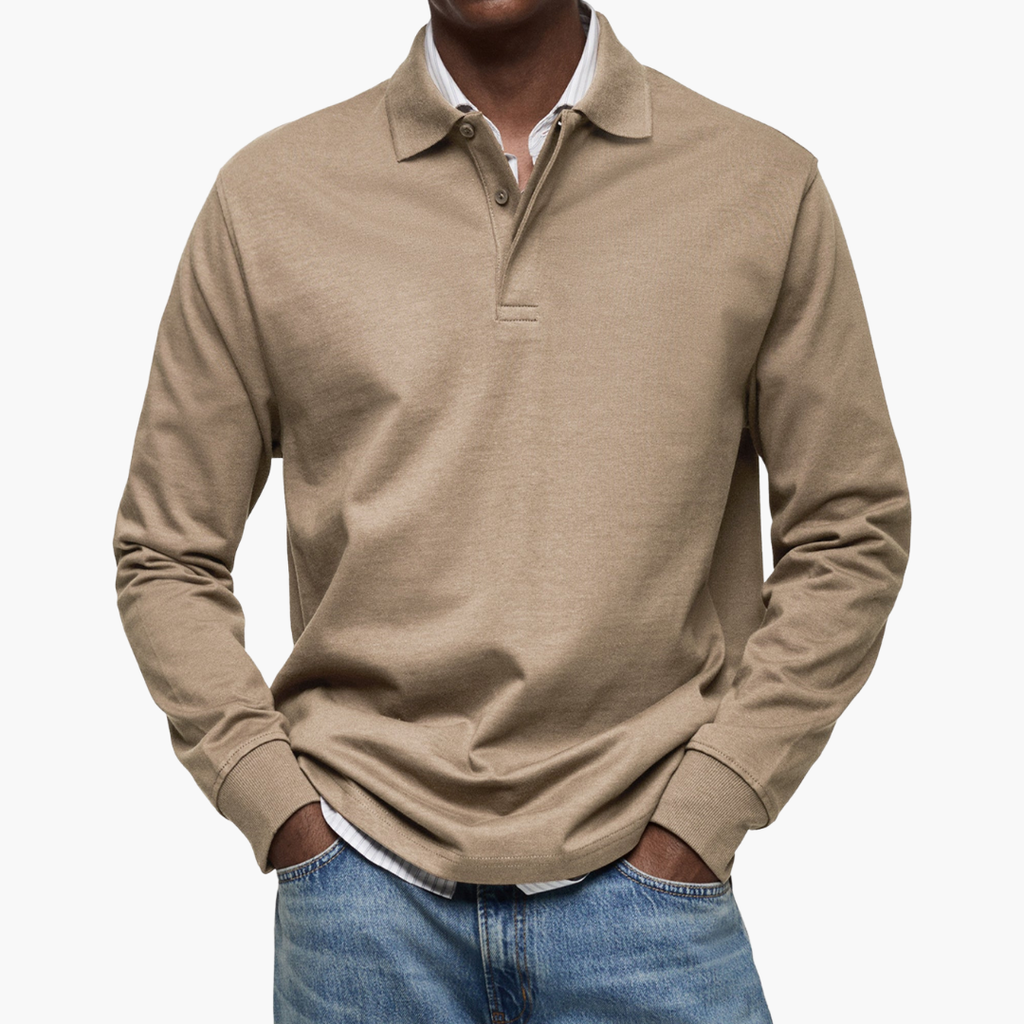 Herren Poloshirt mit modernem Schnitt und lässigem Look | A&B - 5 - Annoboutique
