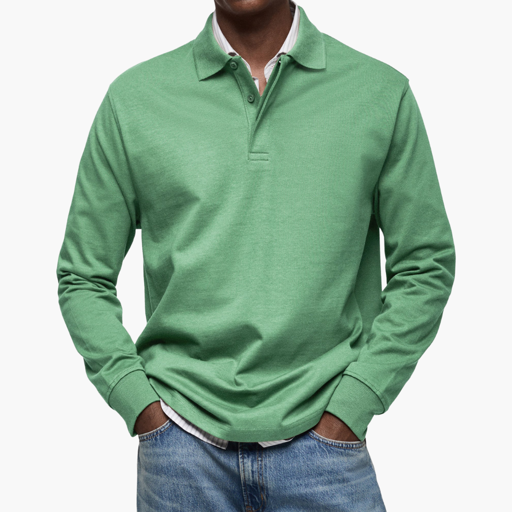 Herren Poloshirt mit modernem Schnitt und lässigem Look | A&B - 6 - Annoboutique