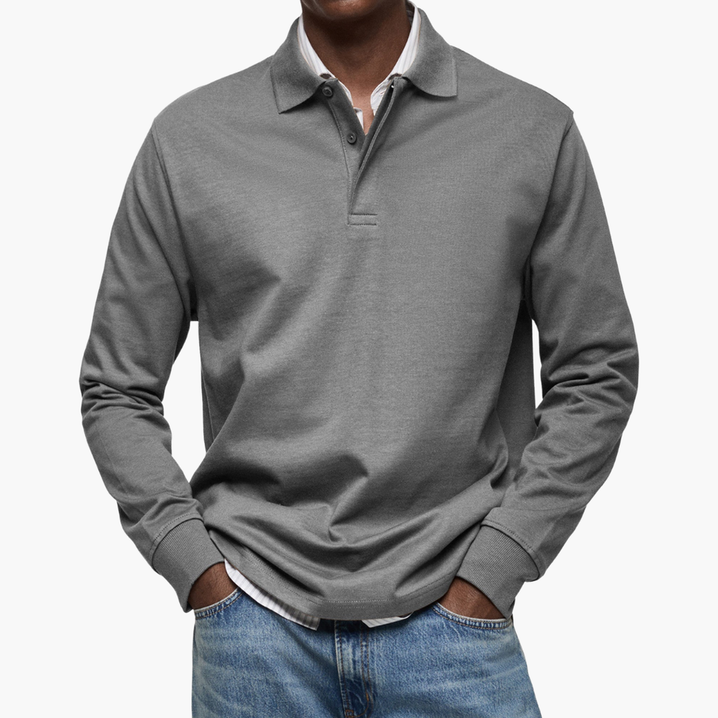 Herren Poloshirt mit modernem Schnitt und lässigem Look | A&B - 7 - Annoboutique
