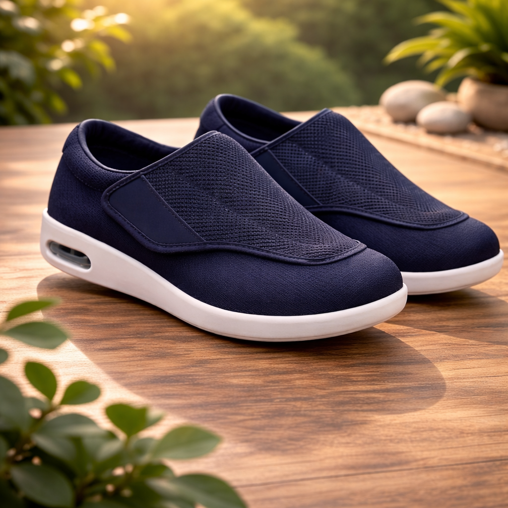 Bequeme Slipper für Damen mit Diabetes - Anpassbare Weite & Einfaches Anziehen - J&B - 6 - Annoboutique
