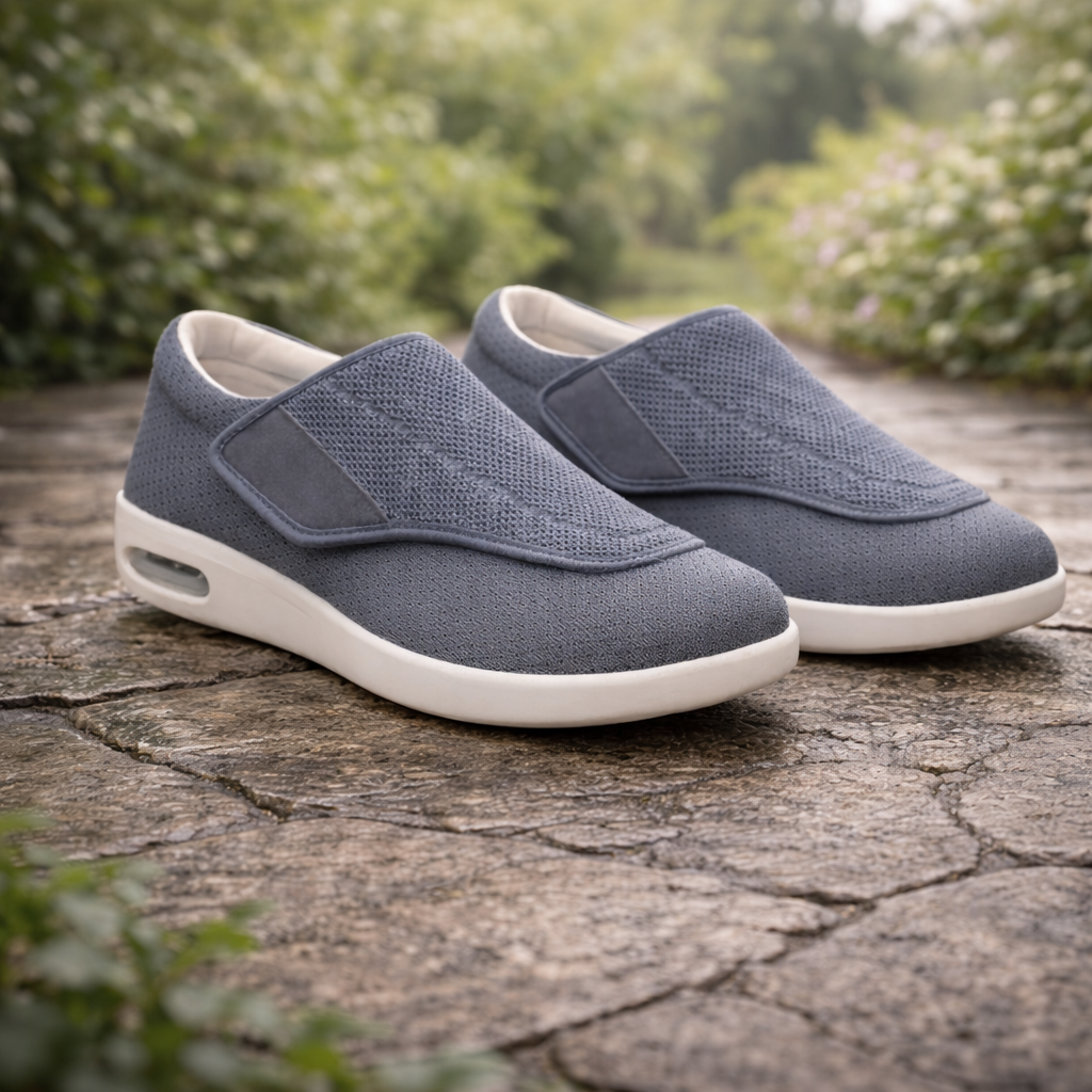 Bequeme Slipper für Damen mit Diabetes - Anpassbare Weite & Einfaches Anziehen - J&B - 7 - Annoboutique