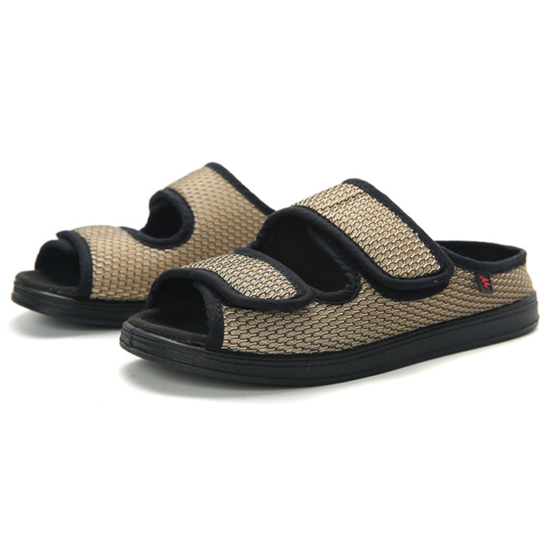 Bequeme verstellbare Sandalen für Diabetikerinnen - J&B - 3 - Annoboutique