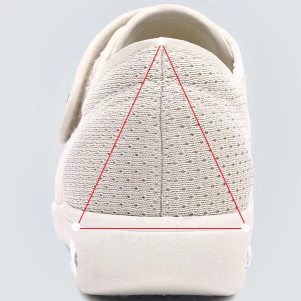 Bequeme Damen Klettschuhe in extra breiter Ausführung - J&B - 3 - Annoboutique
