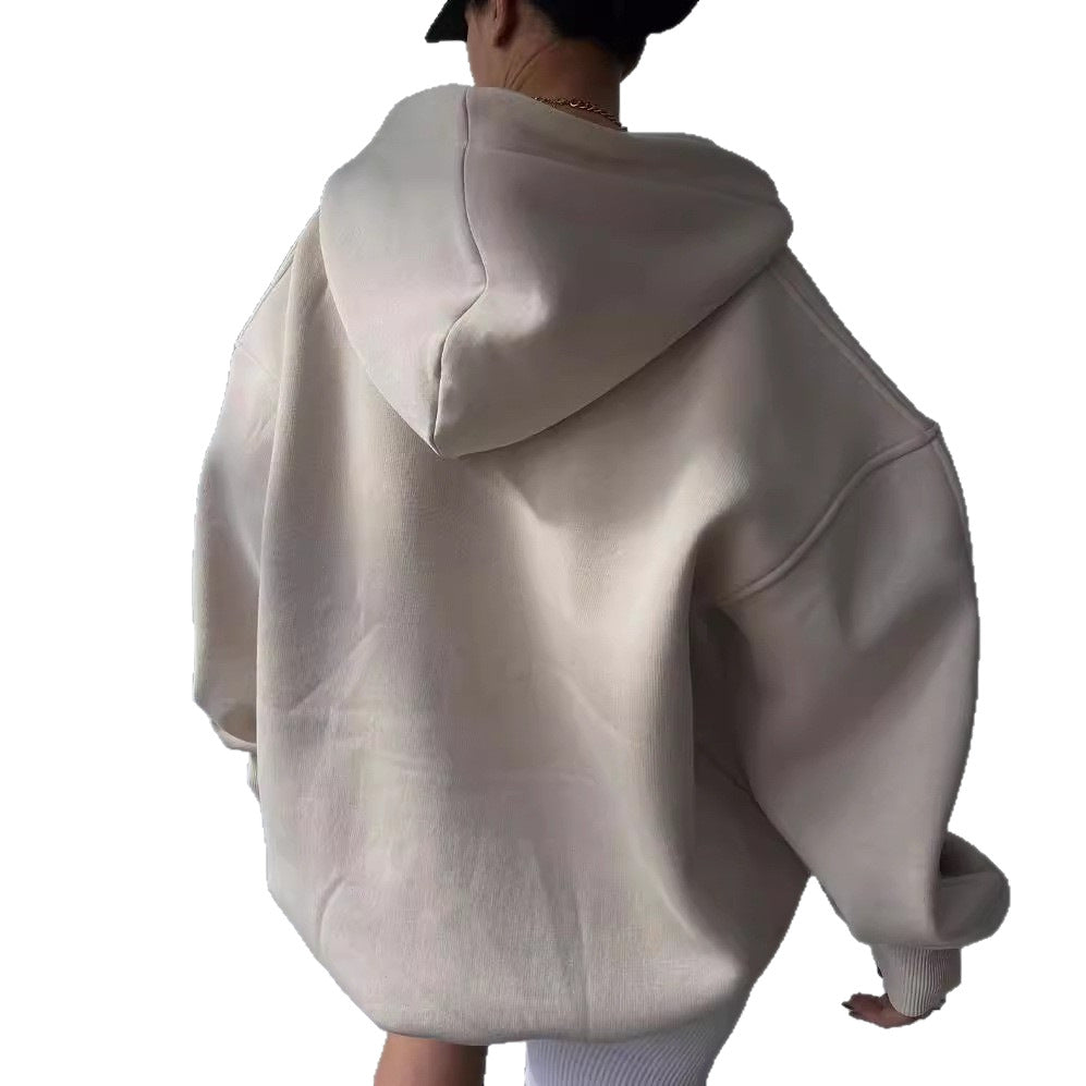 Hoodie Damen im entspannten Schnitt mit lässigem Look | A&B - 1 - Annoboutique