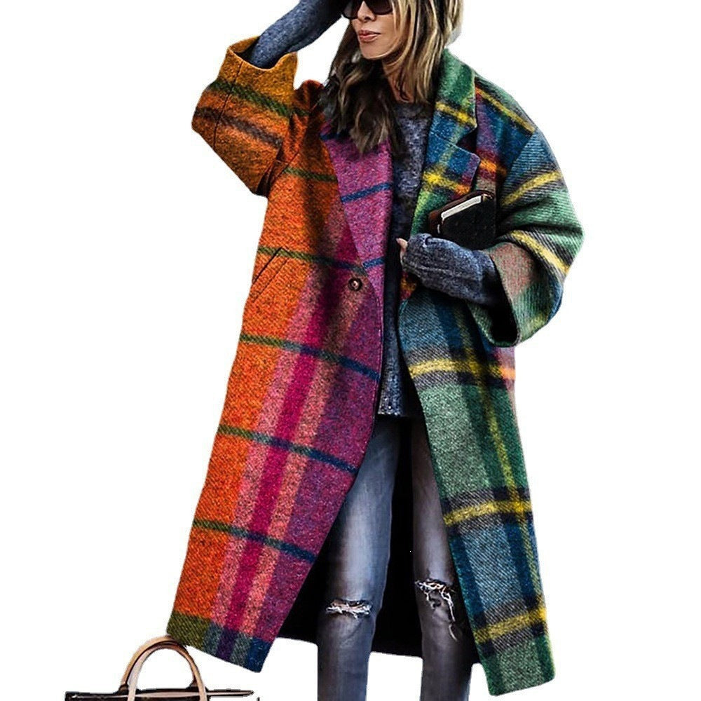 Damenmantel mit lässigem Schnitt und kreativem Design | A&B - 11 - Annoboutique