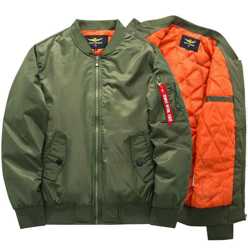 Bomberjacke Herren mit praktischen Taschen und sportlicher Silhouette | A&B - 2 - Annoboutique