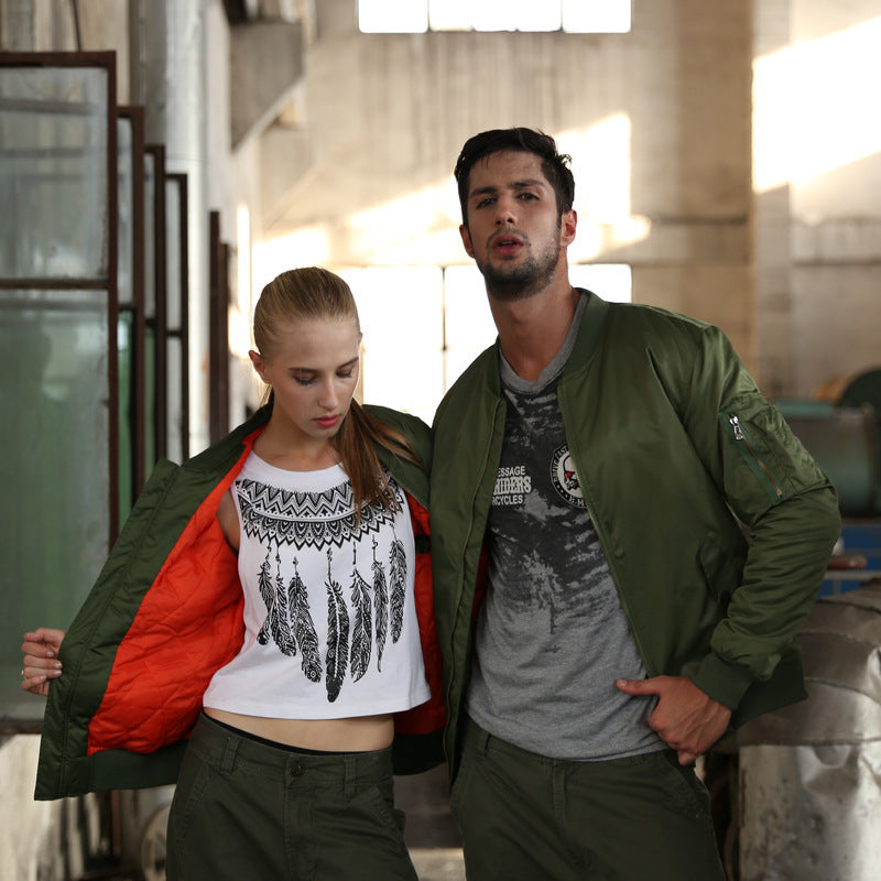 Bomberjacke Herren mit praktischen Taschen und sportlicher Silhouette | A&B - 3 - Annoboutique