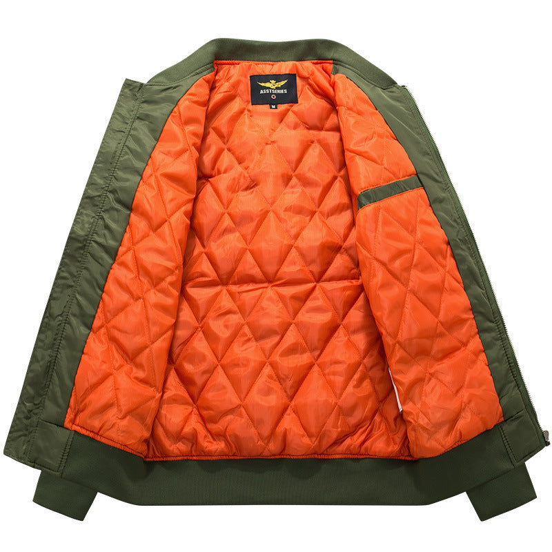 Bomberjacke Herren mit praktischen Taschen und sportlicher Silhouette | A&B - 6 - Annoboutique