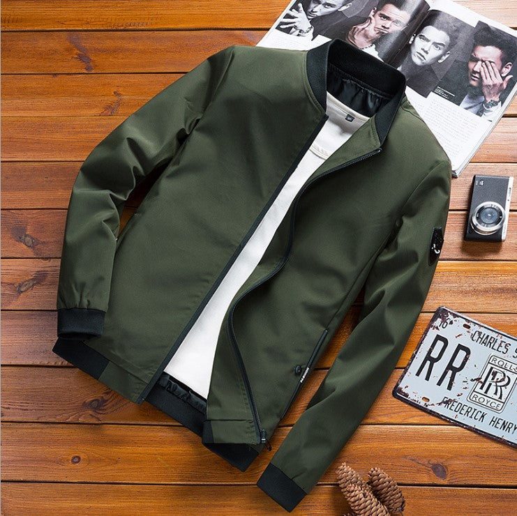 Moderne Herrenjacke mit lässigem Schnitt und praktischen Taschen | A&B - 2 - Annoboutique