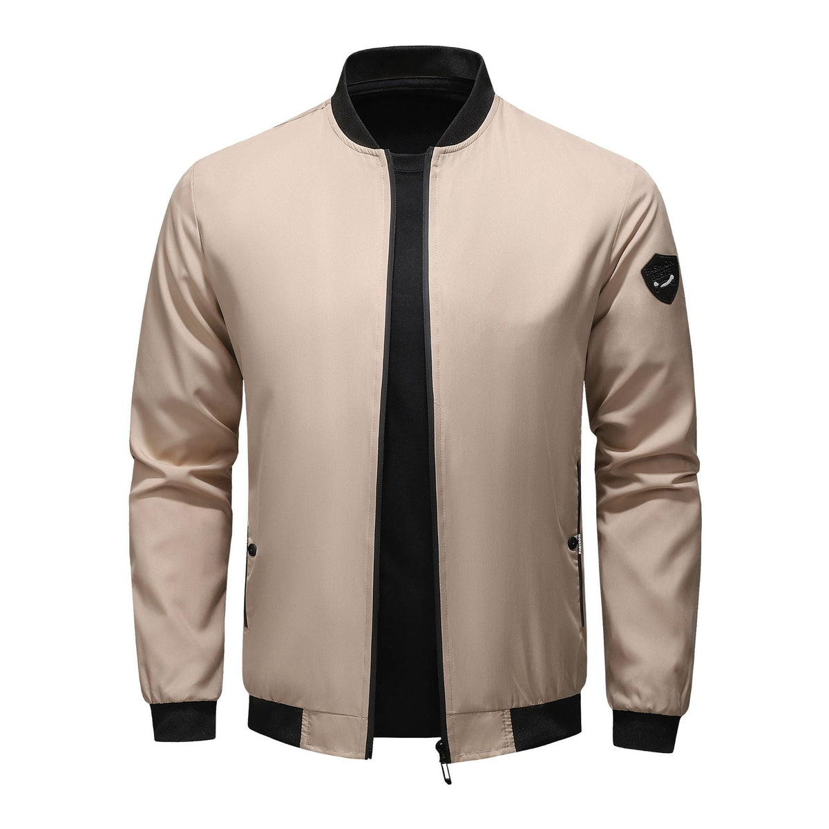 Moderne Herrenjacke mit lässigem Schnitt und praktischen Taschen | A&B - 5 - Annoboutique
