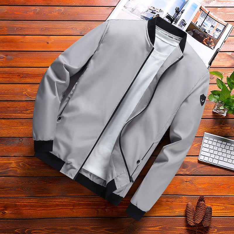 Moderne Herrenjacke mit lässigem Schnitt und praktischen Taschen | A&B - 9 - Annoboutique