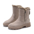 Damen Boots mit lässiger Silhouette und praktischem Reißverschluss | A&B - 3 - Annoboutique