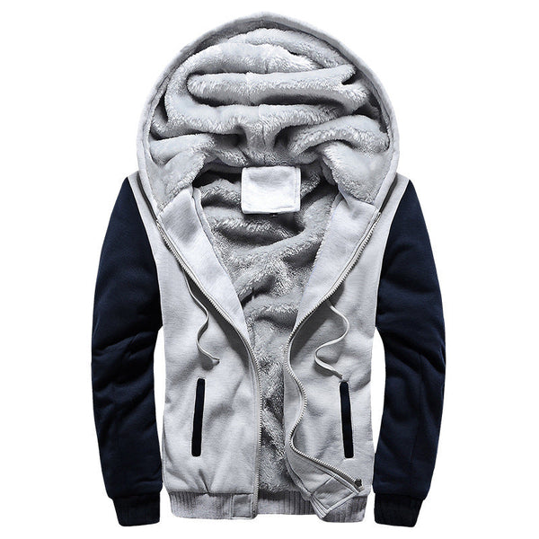 Herrenjacke mit lässigem Schnitt und Kapuze | A&B - 1 - Annoboutique