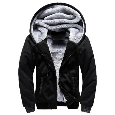 Herrenjacke mit lässigem Schnitt und Kapuze | A&B - 5 - Annoboutique