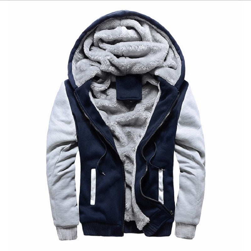 Herrenjacke mit lässigem Schnitt und Kapuze | A&B - 7 - Annoboutique