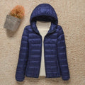 Damenjacke mit Kapuze und Steppmuster | A&B - 1 - Annoboutique