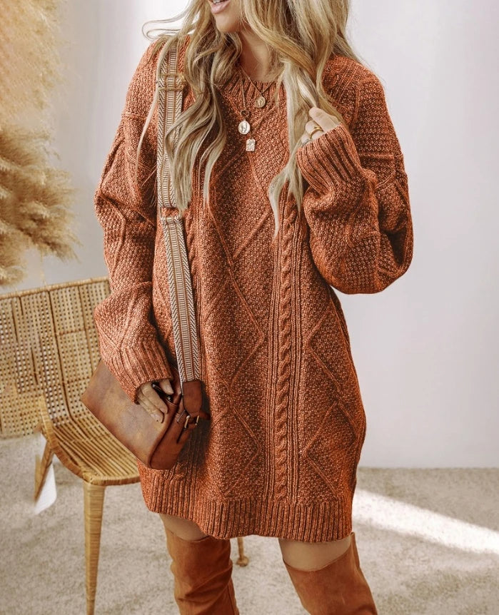 Pullover Damen im Oversized-Stil mit strukturiertem Design | A&B - 10 - Annoboutique