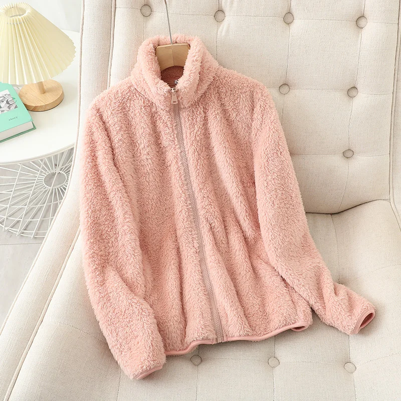 Damenjacke mit hohem Kragen und lockerer Passform | A&B - 5 - Annoboutique