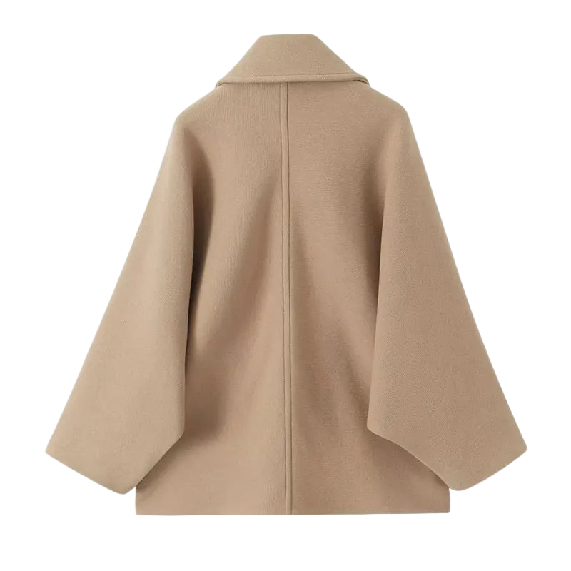 Damen Jacke mit lässigem Schnitt und Knopfverschluss | A&B - 4 - Annoboutique