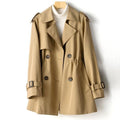 Trenchcoat Damen mit klassischem Schnitt und verstellbarem Bund | A&B - 1 - Annoboutique
