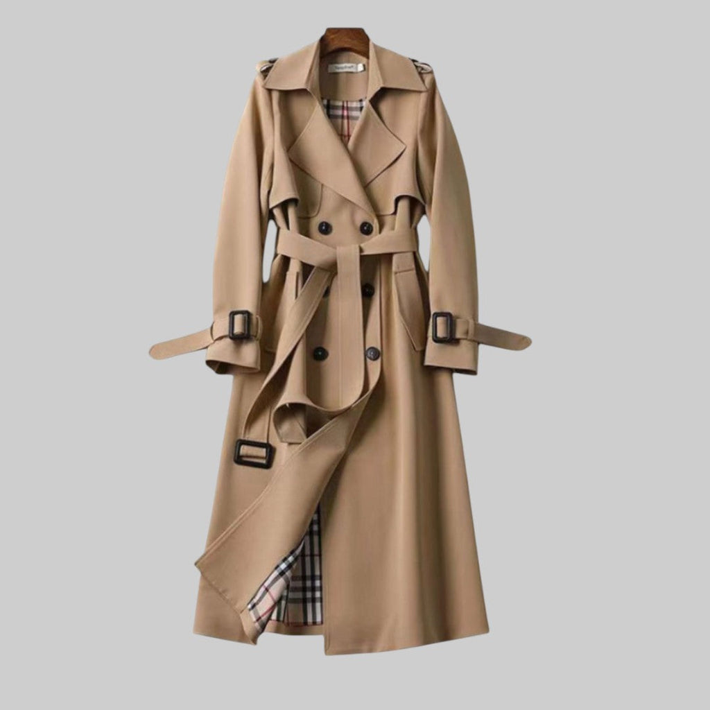 Trench Coat Damen mit figurbetontem Schnitt und praktischen Details | A&B - 1 - Annoboutique