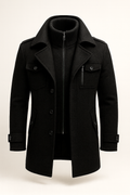 Herren Jacke mit klassischem Schnitt und praktischen Taschen | A&B - 1 - Annoboutique