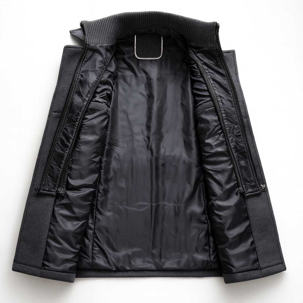 Herren Jacke mit klassischem Schnitt und praktischen Taschen | A&B - 6 - Annoboutique