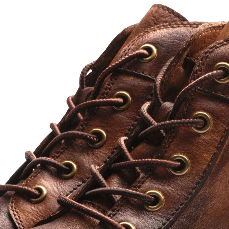 Herren Boots mit Schnürung und klassischem Schnitt | A&B - 6 - Annoboutique