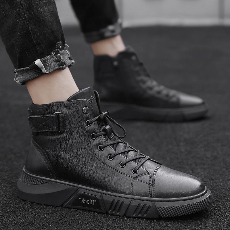 Sneakers Herren mit hohem Schnitt und sportlichem Design | A&B - 1 - Annoboutique