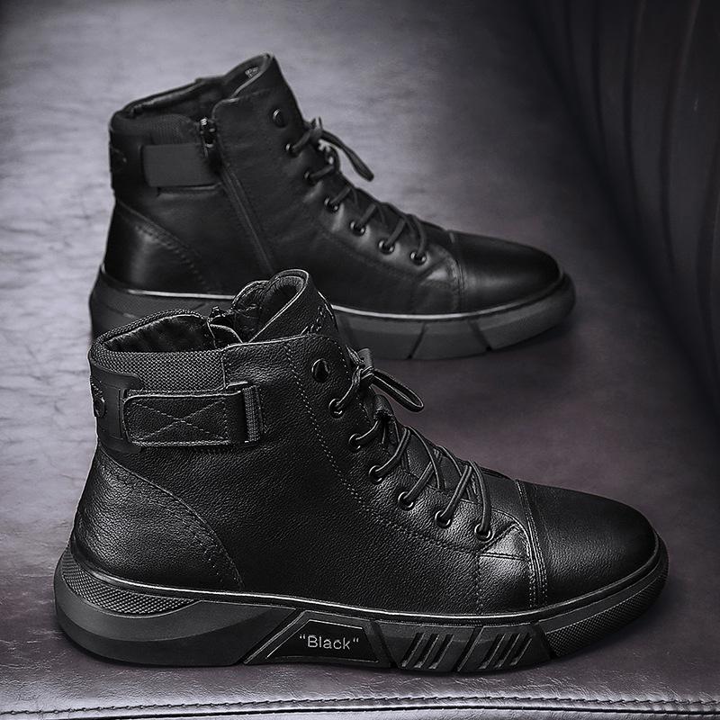 Sneakers Herren mit hohem Schnitt und sportlichem Design | A&B - 3 - Annoboutique