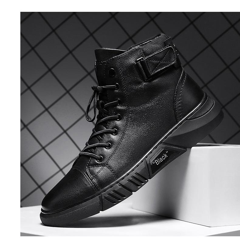 Sneakers Herren mit hohem Schnitt und sportlichem Design | A&B - 6 - Annoboutique
