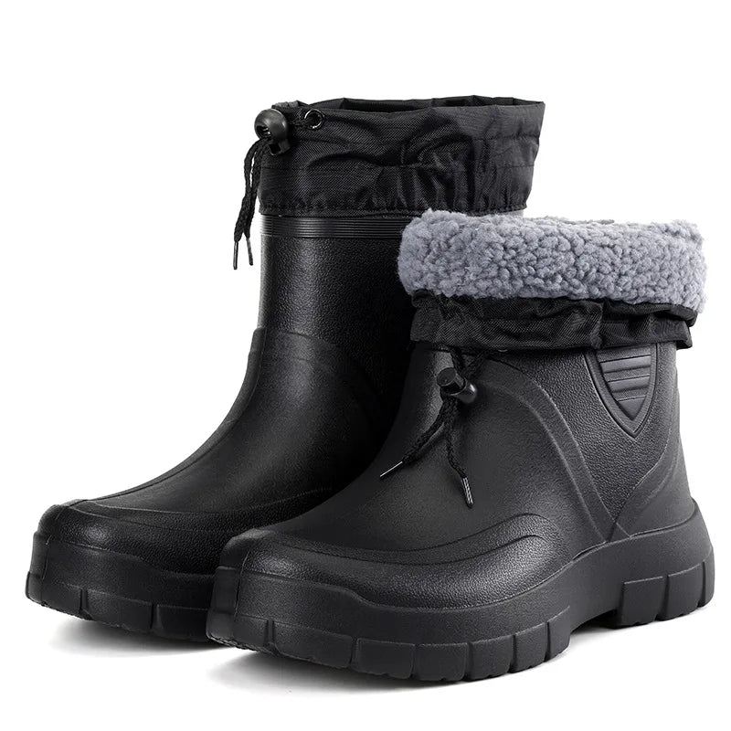 Herren Gummistiefel mit optimalem Halt und hohem Schaft | A&B - 5 - Annoboutique