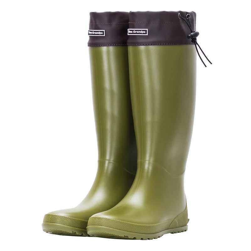 Gummistiefel Damen mit hohem Schaft und rutschfester Sohle | A&B - 3 - Annoboutique