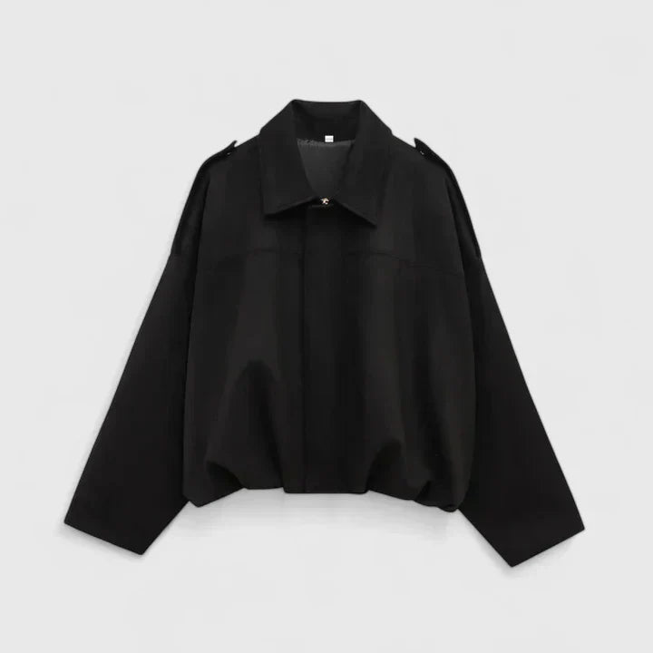 Damenjacke im lässigen Schnitt mit praktischen Details | A&B - 2 - Annoboutique