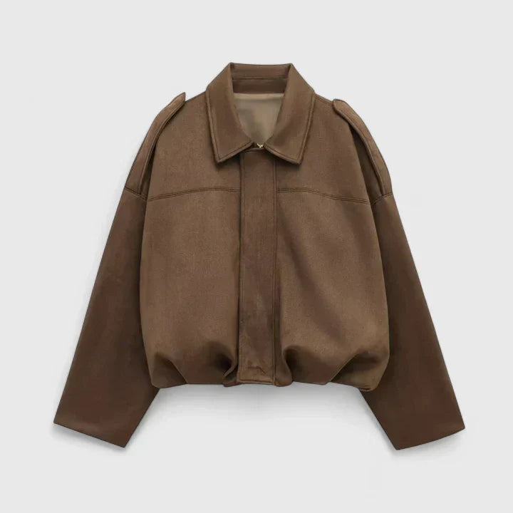 Damenjacke im lässigen Schnitt mit praktischen Details | A&B - 3 - Annoboutique