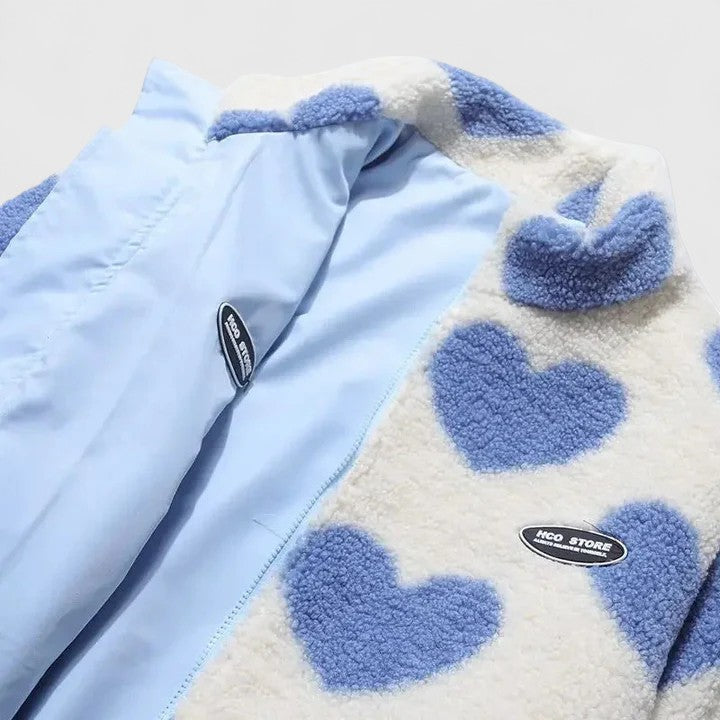 Damenjacke mit hohem Kragen und auffälligem Design | A&B - 8 - Annoboutique