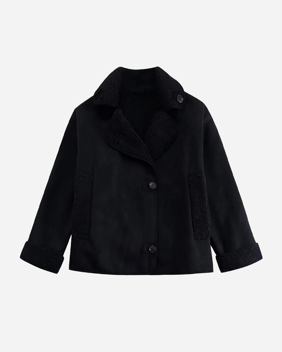 Damen Jacke mit lässigem Schnitt und praktischen Taschen | A&B - 9 - Annoboutique