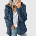 Damen Jacke mit Kapuze und lockerer Passform | A&B - 1 - Annoboutique