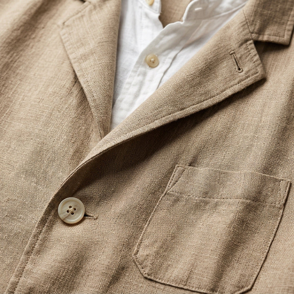 Herrenblazer mit lässigem Schnitt und eleganten Details | A&B - 5 - Annoboutique